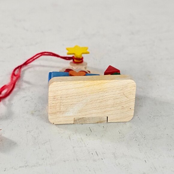 Graupner Holzminiaturen Erzgebirge Wooden Christmas Tree Toys Ornament Germany - Picture 5 of 8